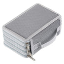 Estojo Escolar/Estojo Box/Estojo De Lápis De Quatro Camadas Com 72 Furos De Cor/Material Escolar/Papela